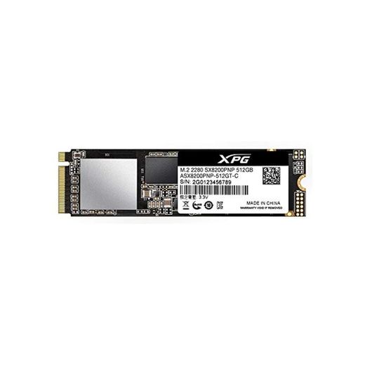 Adata ASX8200PNP-512GT-C - Disco SSD M.2