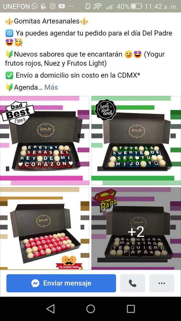 Moda Gomitas personalizadas 