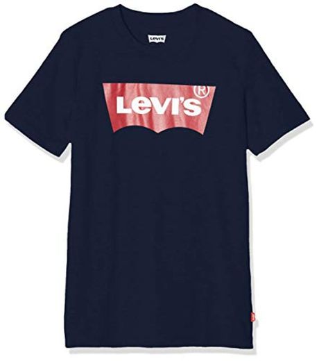 Levi's Kids Lvb Batwing Tee Camiseta Niños Dress Blues 12 años