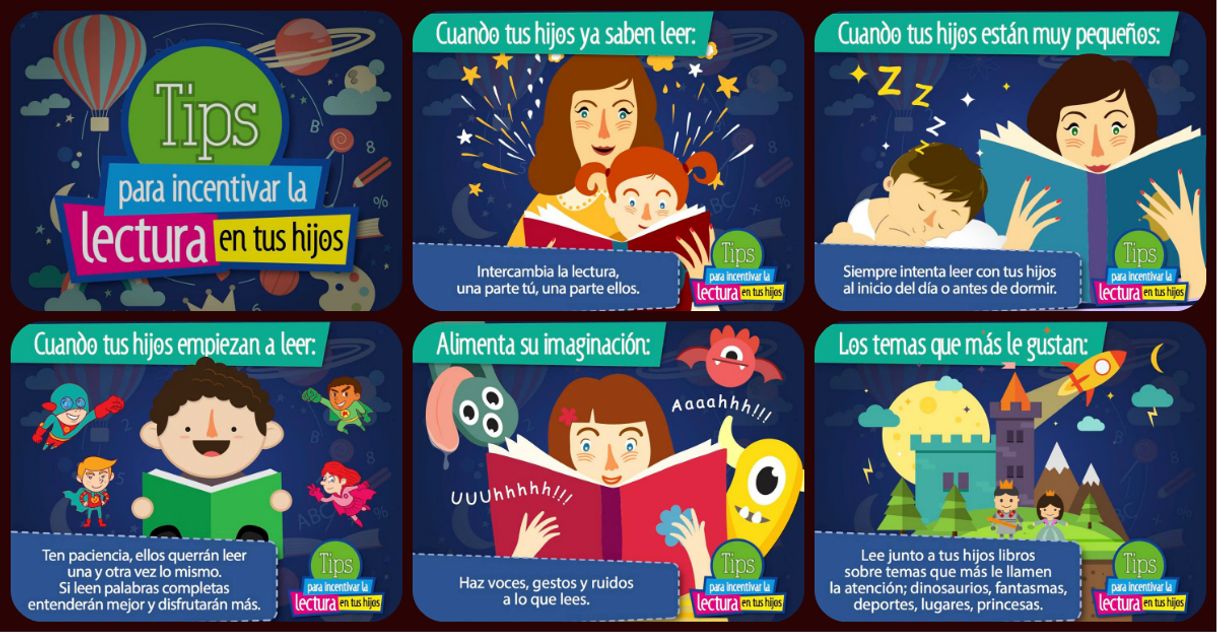 Fashion Tips de lectura para niños 