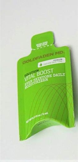 Goldfaden MD Vital Boost Incluso Skintone Humectante diario 2 x 5 ml Tamaño de viaje