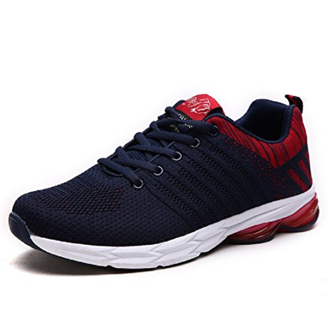 Social Zapatillas Running para Hombre Aire Libre y Deporte Transpirables Casual Zapatos Gimnasio Correr Sneakers Azul 43
