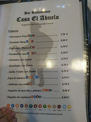 Bar Restaurante El Abuelo S.L.