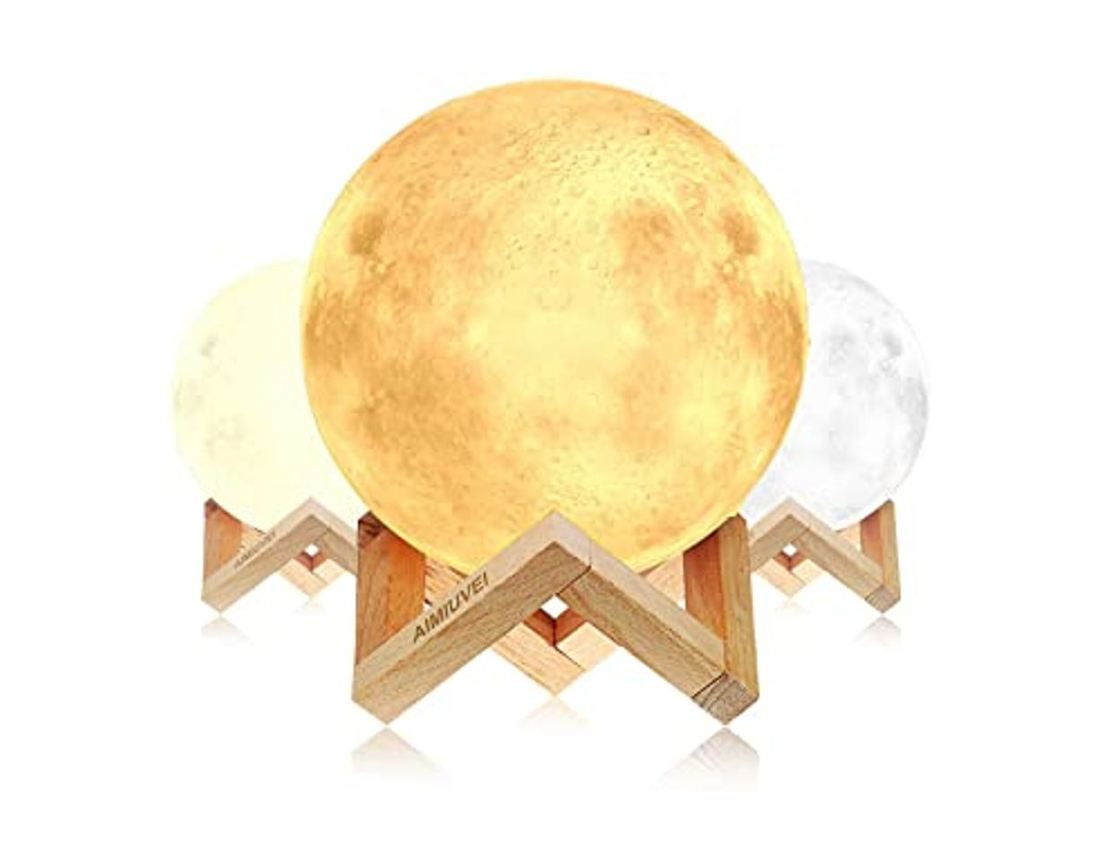 Social Lámpara de Luna 3D