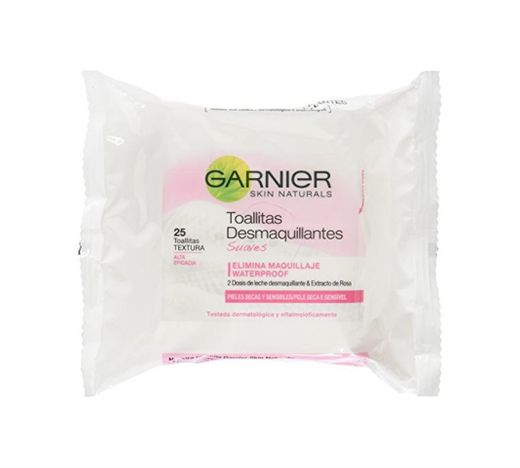 Garnier Skinactive - Toallitas Desmaquillantes Suaves