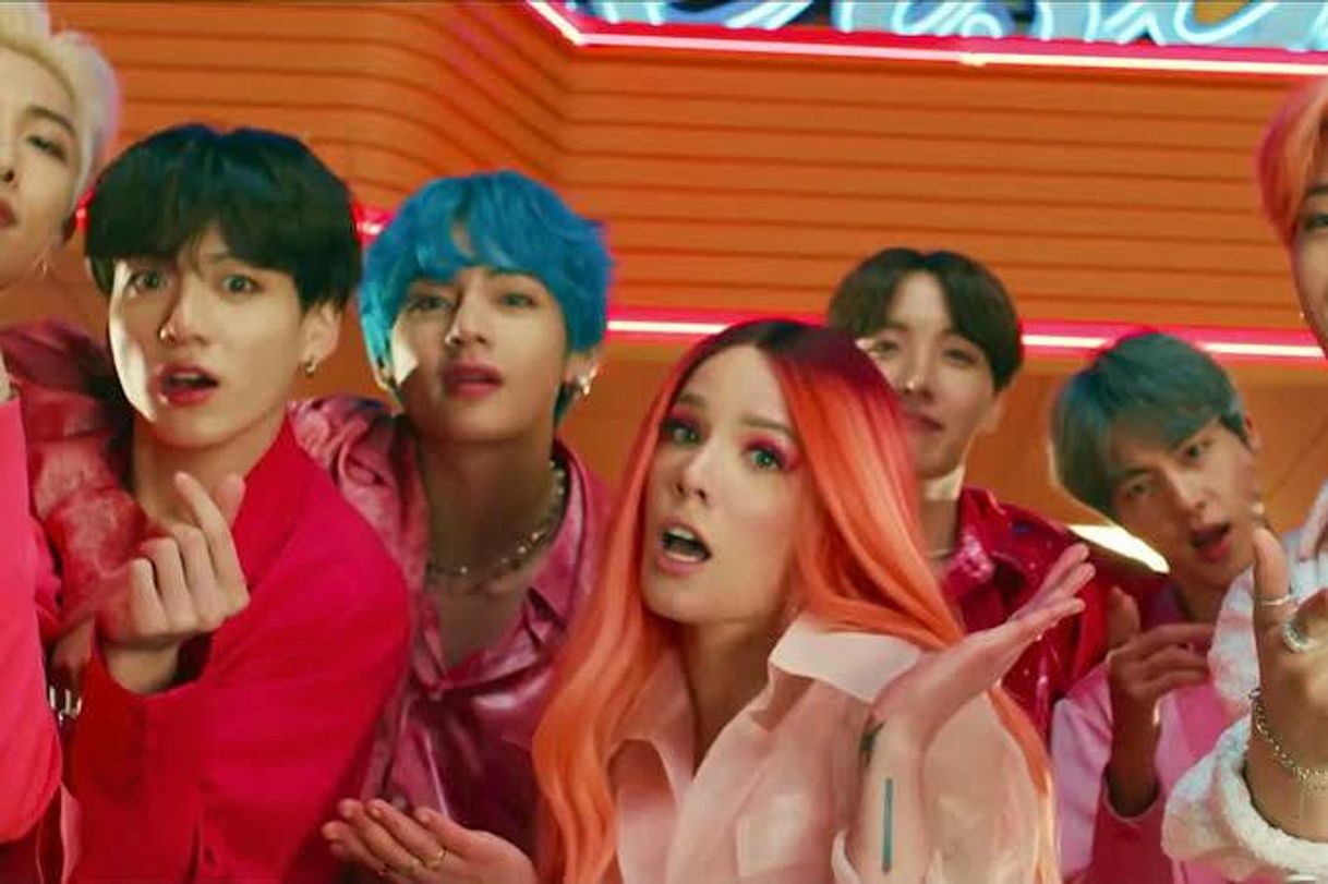 Canción Boy With Luv (feat. Halsey)