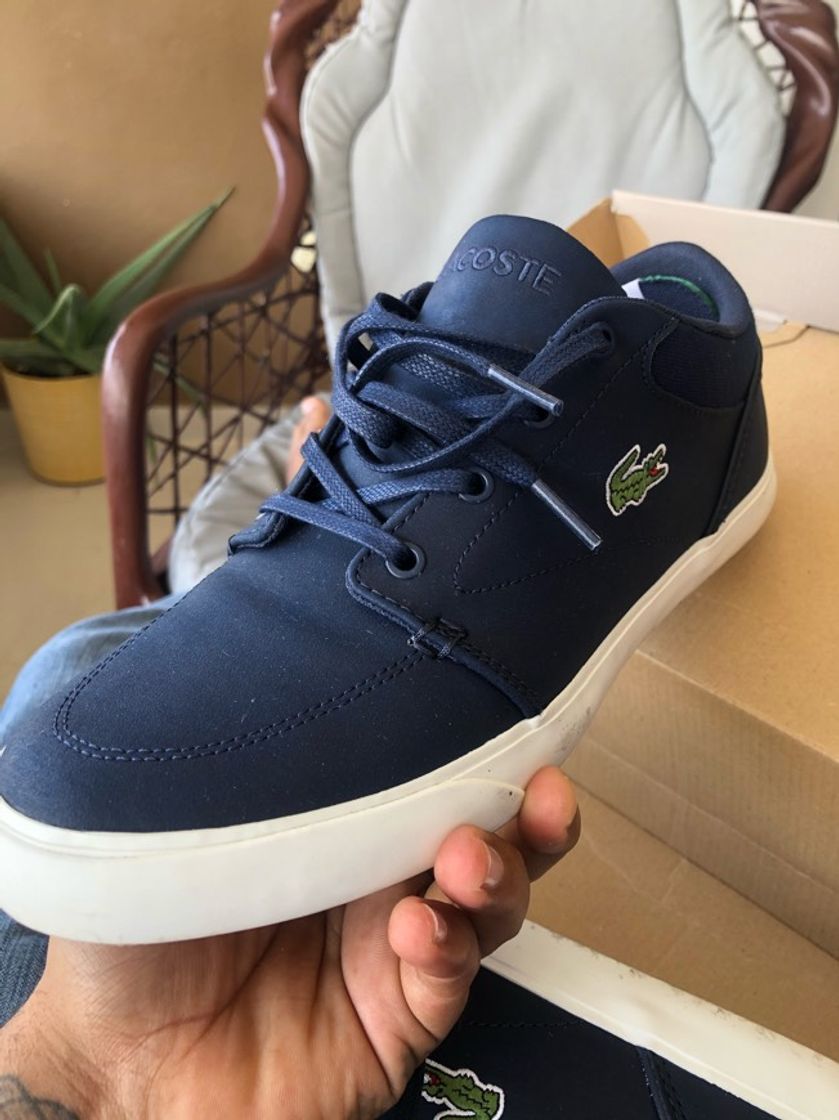 Social Lacoste Angha 418 - Zapatillas Deportivas para Hombre, Color Blanco, Blanco