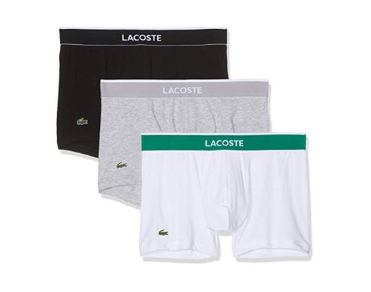 Lacoste Ramc102, Bóxer Hombre, Negro