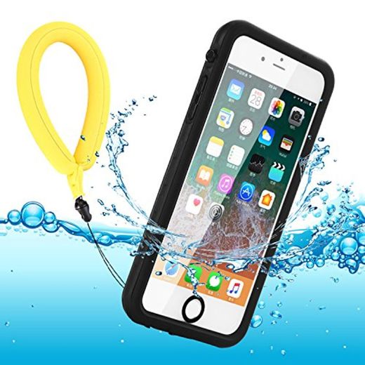 Funda Impermeable iPhone 8 / iPhone 7, IP68 Waterproof Outdoor Delgado Cover