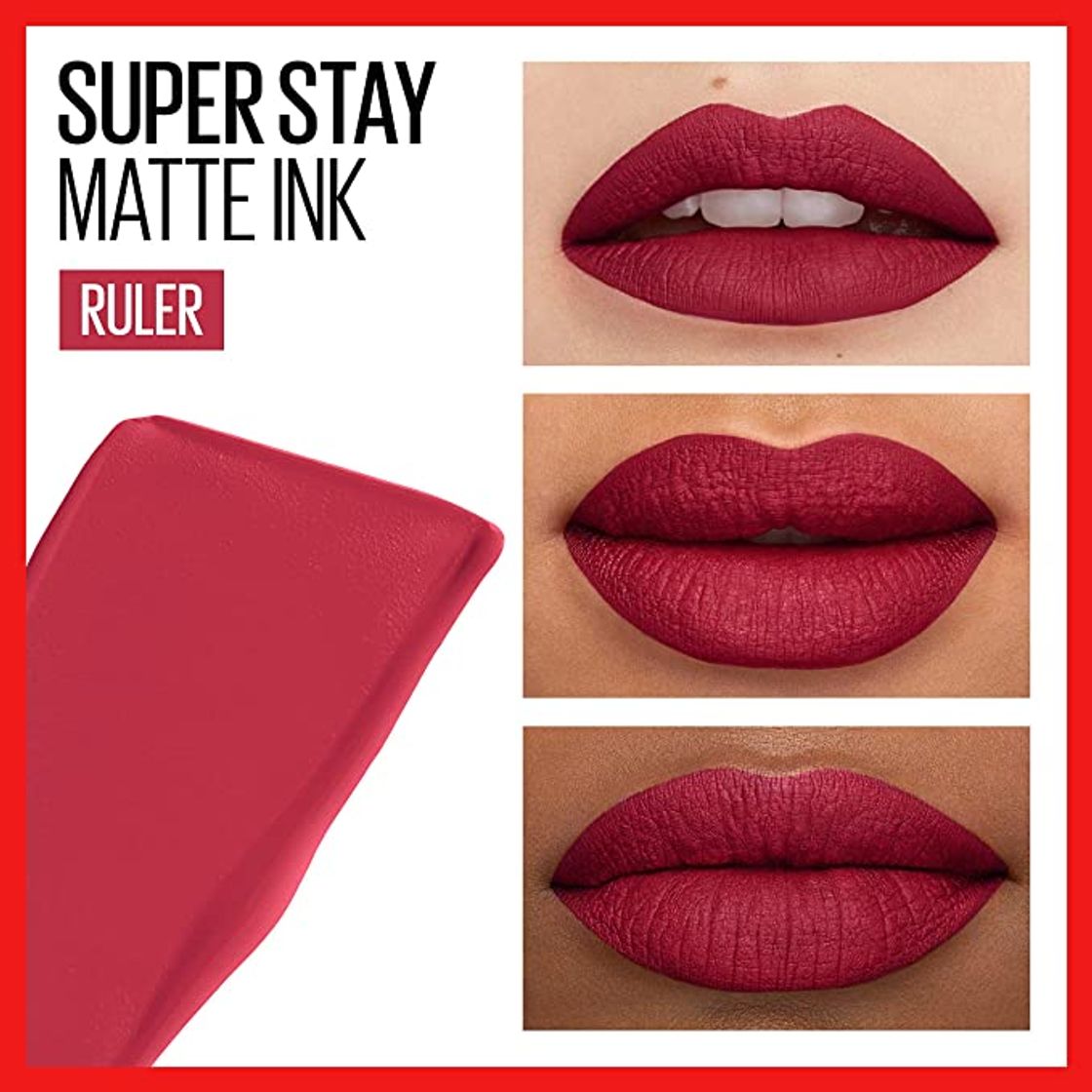 Social Maybelline Super Stay Barra de Labios Matte Ink Nude 80 Ruler