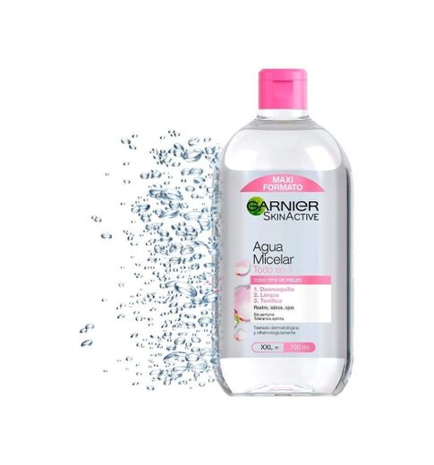 Agua Micelar Pieles Sensibles, de Garnier Skin Active