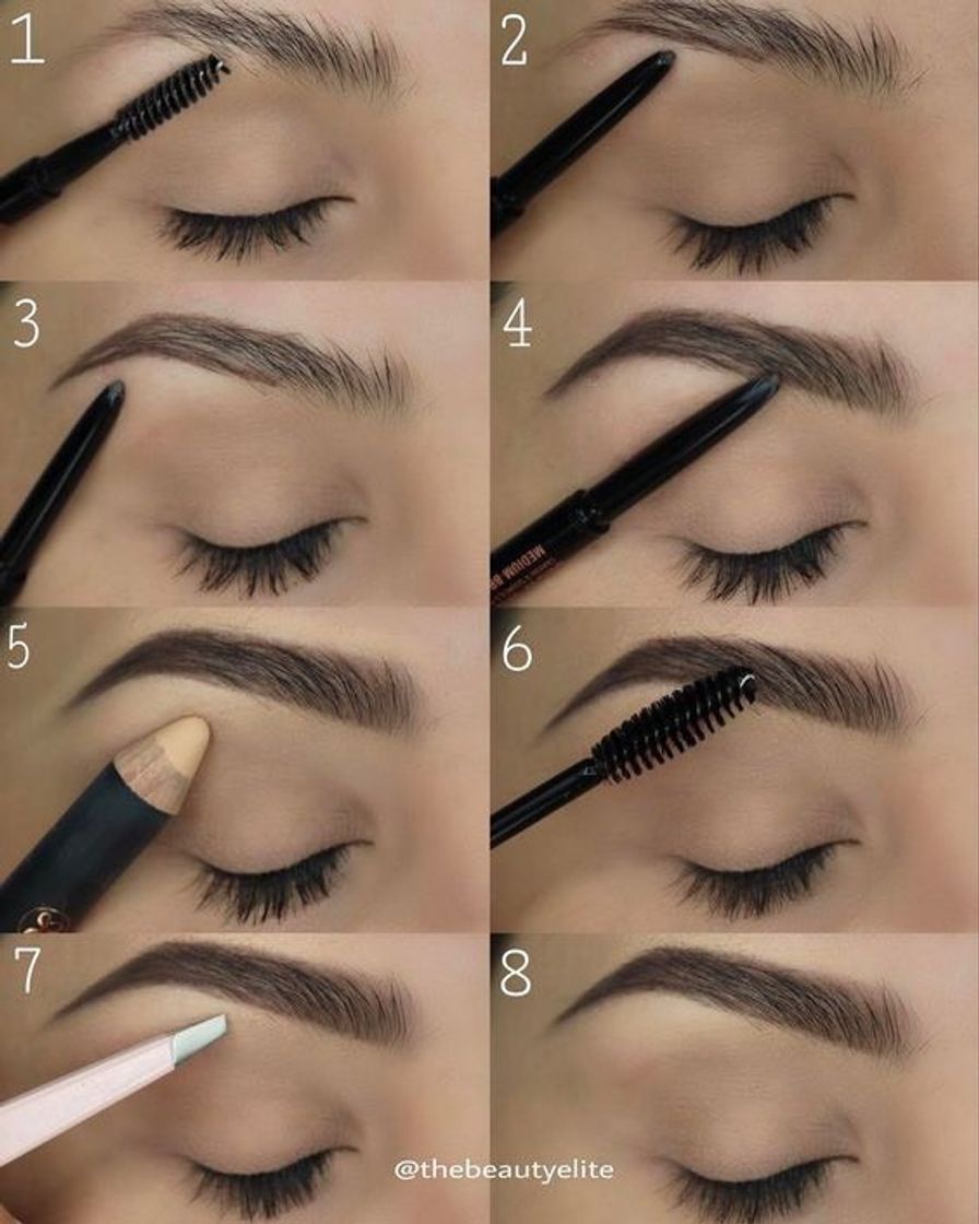 Tutorial de como fazer aquele sobrancelha perfeita🤞🏽
