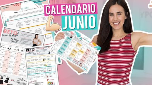 Calendario Junio 2020 - GYM VIRTUAL