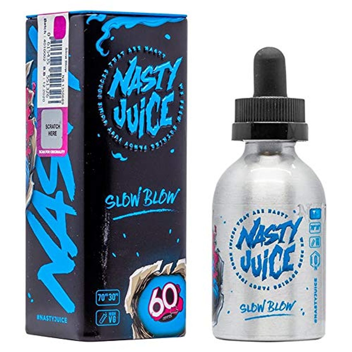 Product E-liquid Slow Blow de Nasty Juice 60ml – sabor a limonada de