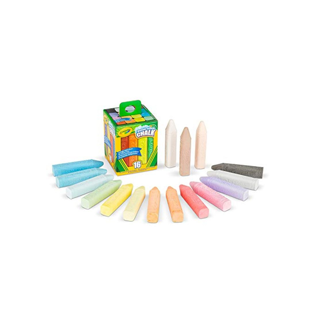 Producto Crayola 16ct Sidewalk Chalk - Tizas