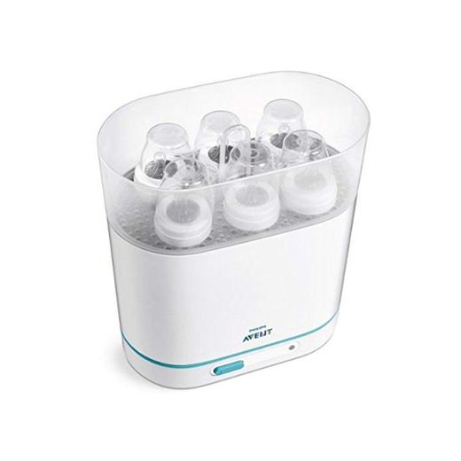 Philips Avent SCF285/02 - Esterilizador a vapor eléctrico 3 en 1 apto