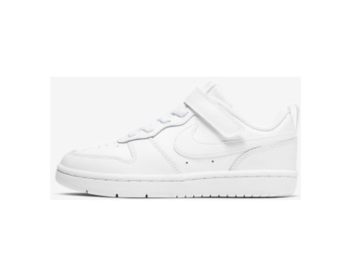 Fashion Nike Court Borough Low 2, Zapatillas de Baloncesto para Niños, Blanco