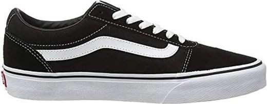 Vans Ward Canvas, Zapatillas Hombre, Negro