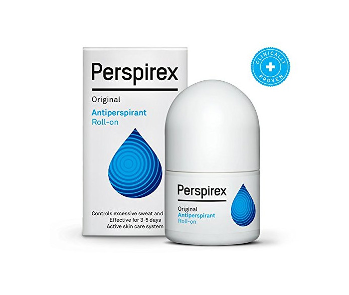 Social Perspirex Original antitranspirante Roll On 20 mL - 2 unidades