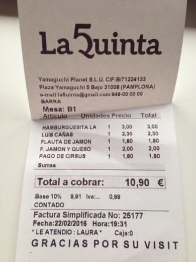 Cervecerias La Quintana