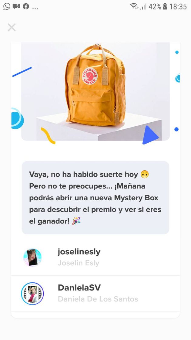 Moda Sorteo de hoy