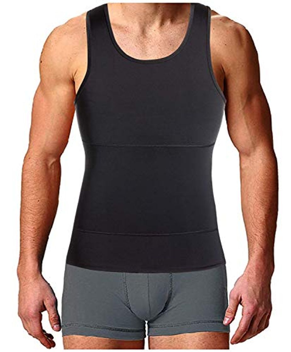 Producto Bingrong Faja Reductora para Hombre Chaleco Adelgazante para Hombre Camiseta elástica para