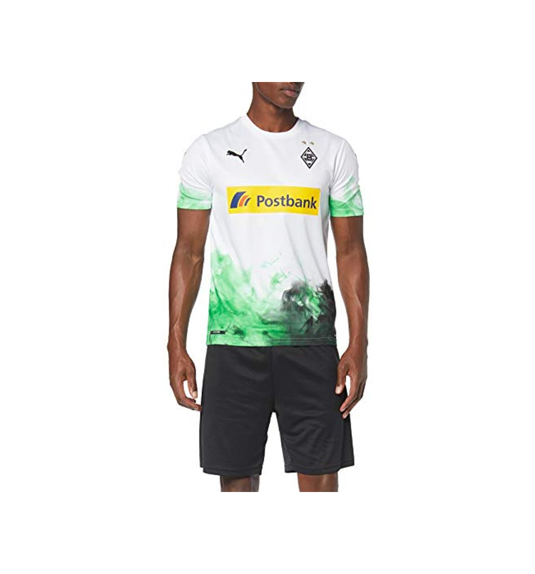 Social PUMA Bmg Home Shirt Replica with Sponsor Maillot, Hombre, White