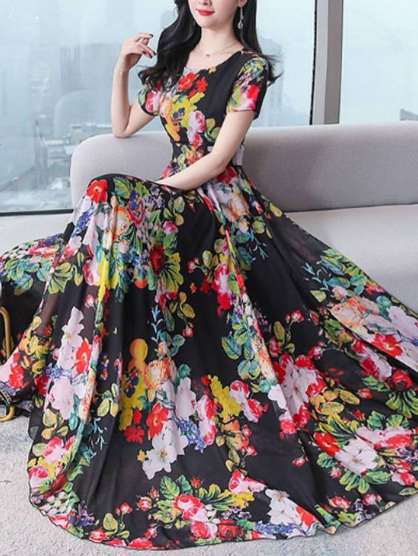 Fashion Chiffon-dress