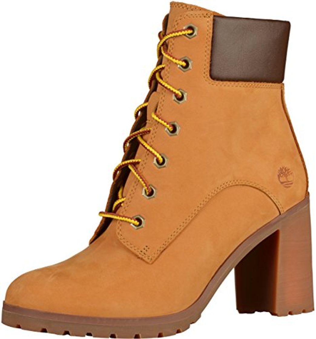 Fashion Timberland Allington 6-Inch Lace Up, Botas para Mujer, Amarillo