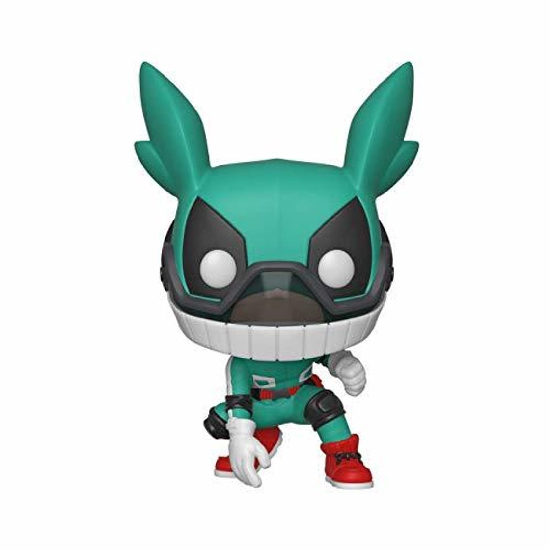 Social Funko- Pop Figura De Vinil: Animation: My Hero Academia-Deku w/Helmet Coleccionable, Multicolor
