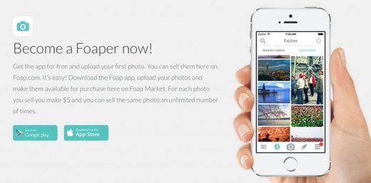 Foap - sell your photos - Apps on Google Play