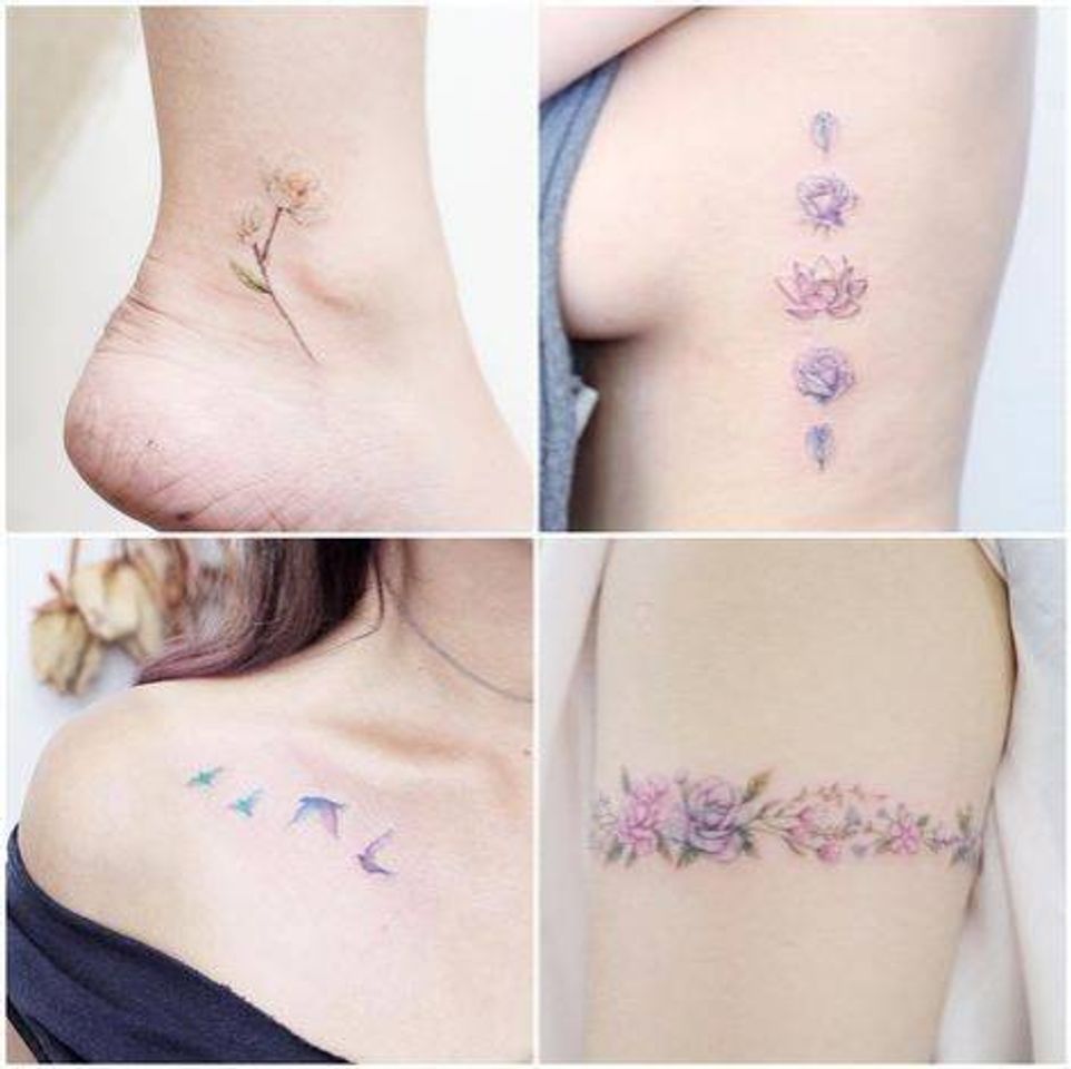 Moda Tatuajes discretos .