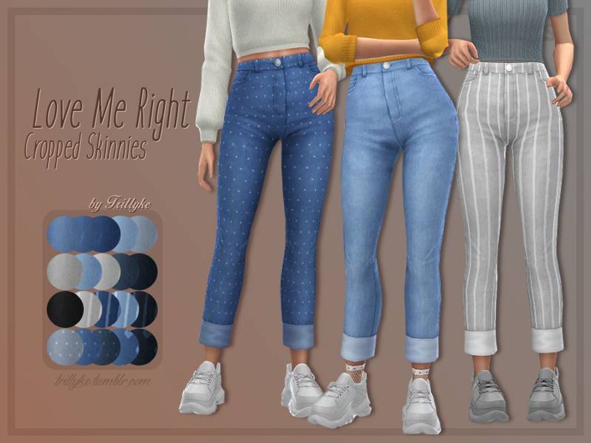 Moda Love Me Right Cropped Skinnies 