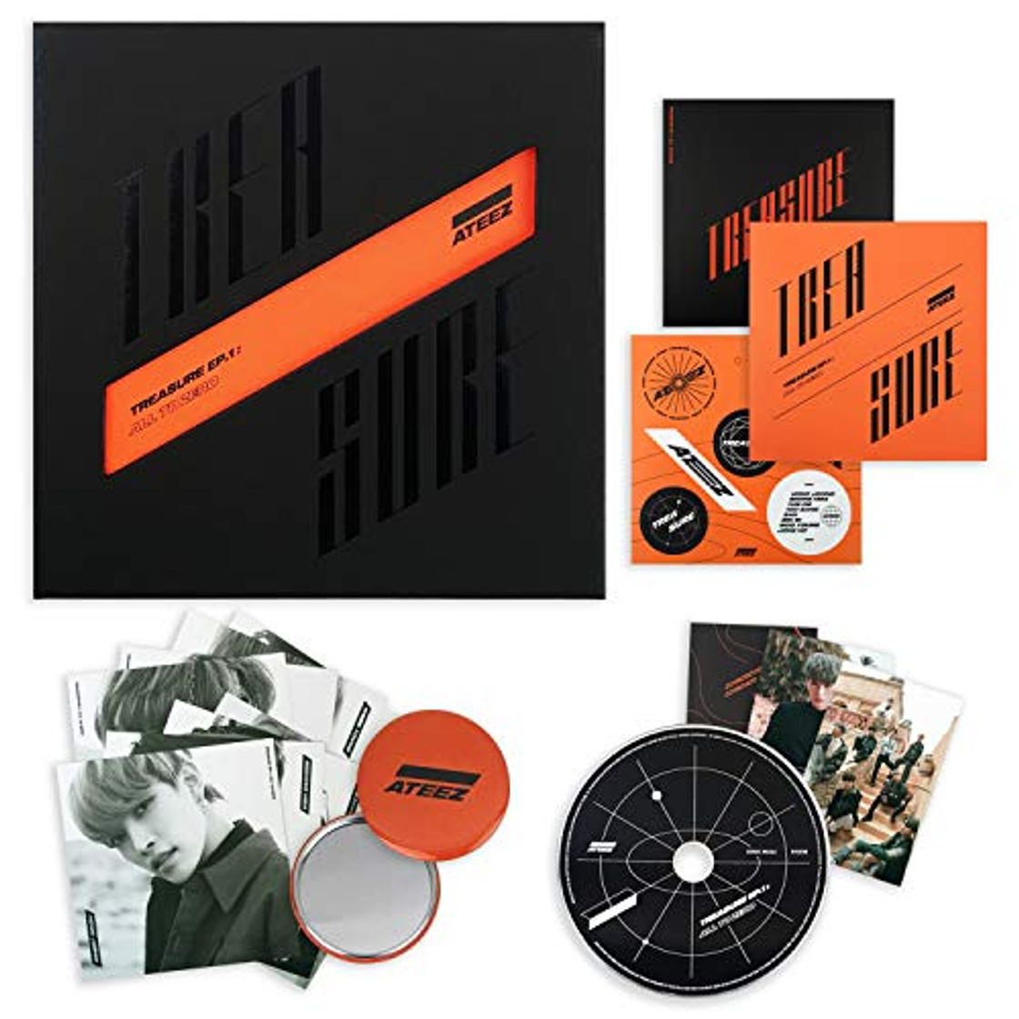 Products ATEEZ First Album - Treasure EP.1 : All to Zero CD