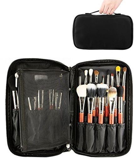 ONEGenug Maquillaje Cepillos Organizador Bolso Cosmético Herramientas Bolso Belleza Estuche con Correa