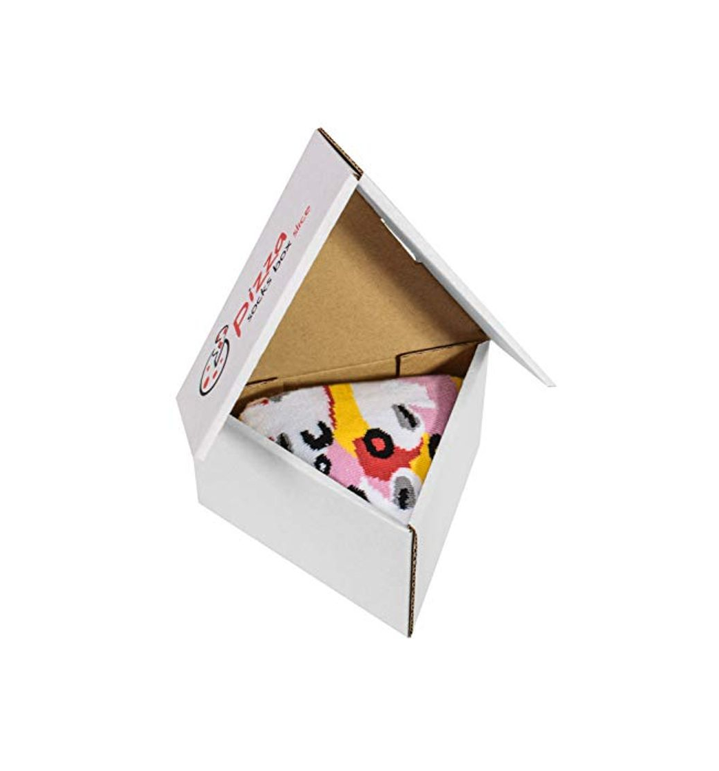 Fashion Pizza Socks Box Slice Caprichosa