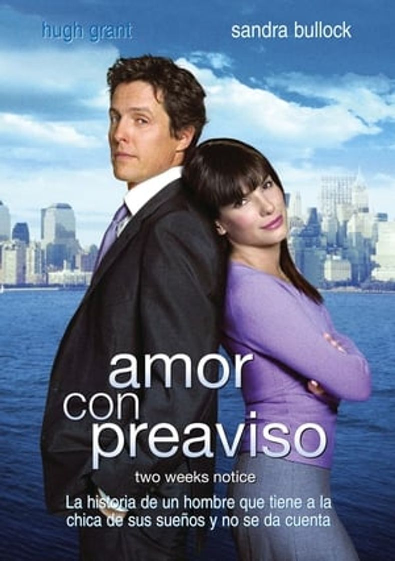 Película Amor con preaviso