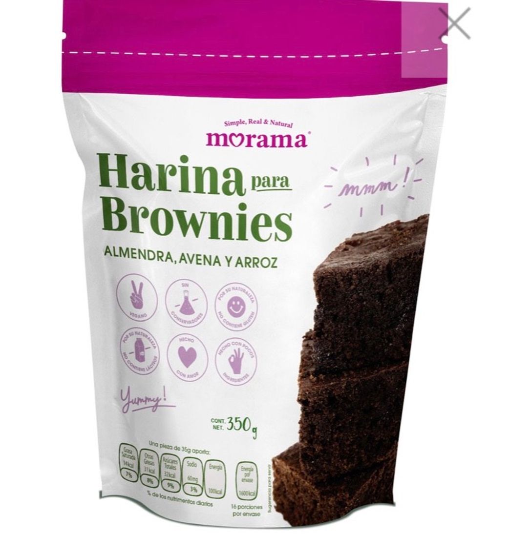 Moda Harina para brownies morama.