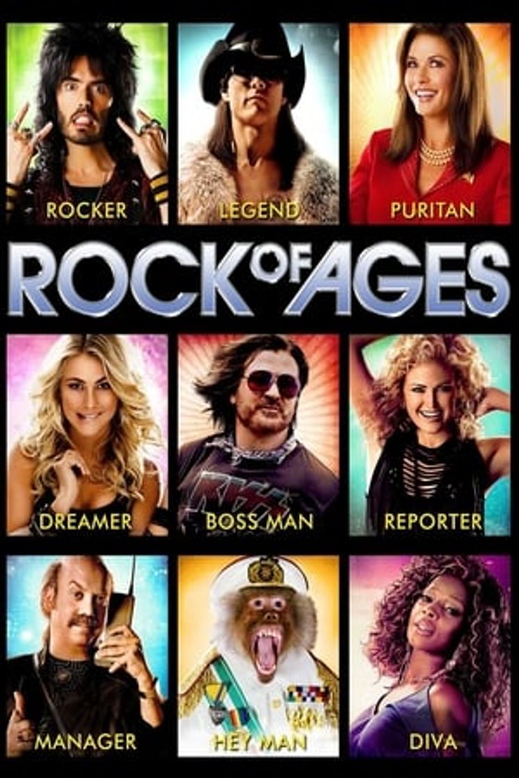 Película Rock of Ages. La era del rock