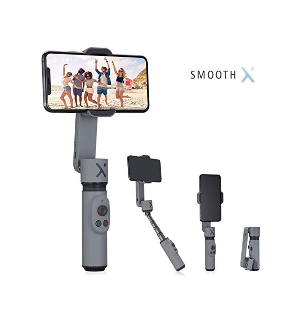 Social Zhiyun Smooth X 2 Ejes estabilizador cardán para iPhone 11 Pro XS MAX XR X 8 Plus 7 6 SE Smartphone Android Samsung Galaxy Note10 S10