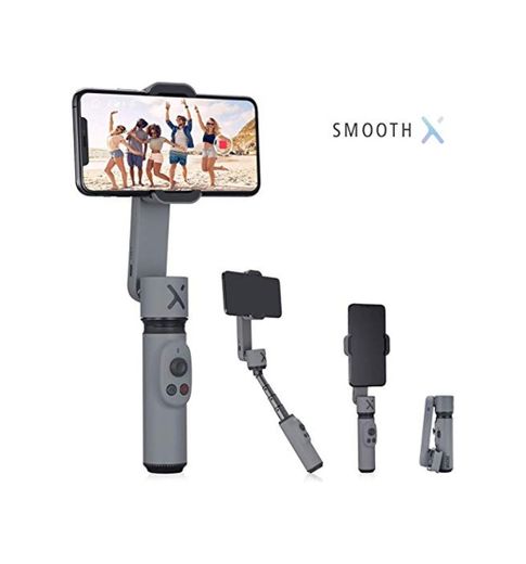 Zhiyun Smooth X 2 Ejes estabilizador cardán para iPhone 11 Pro XS MAX XR X 8 Plus 7 6 SE Smartphone Android Samsung Galaxy Note10 S10