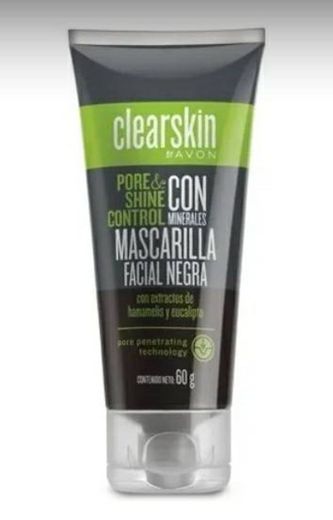 Clearskin Pore & shine Mascarilla facial negra con minerales