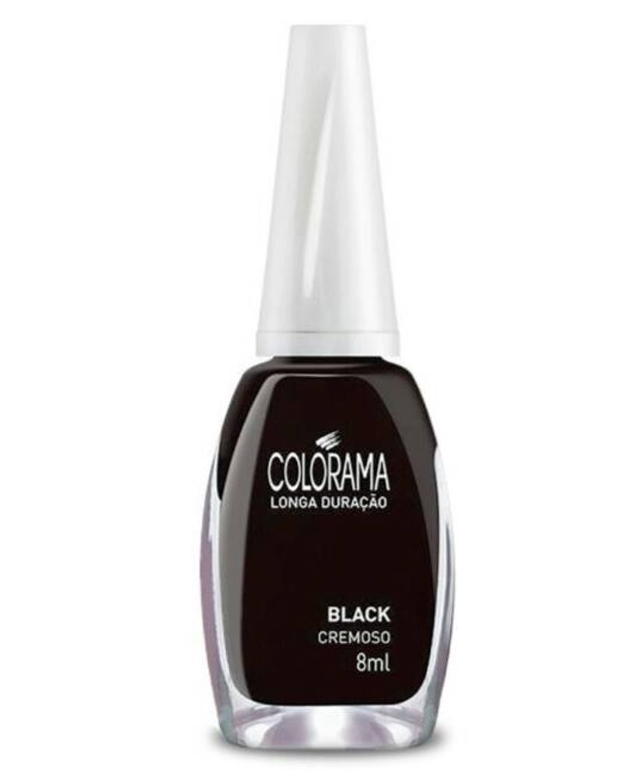 Fashion Esmalte de uñas colorama cremoso   intenso black 8ml