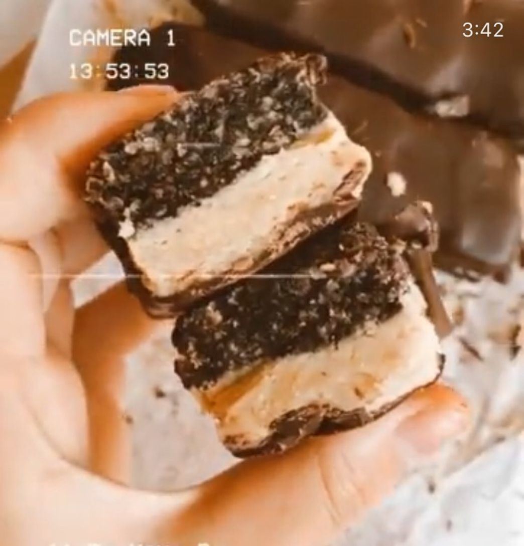 Moda Barritas de oreo y pasta de maní @activatevegana