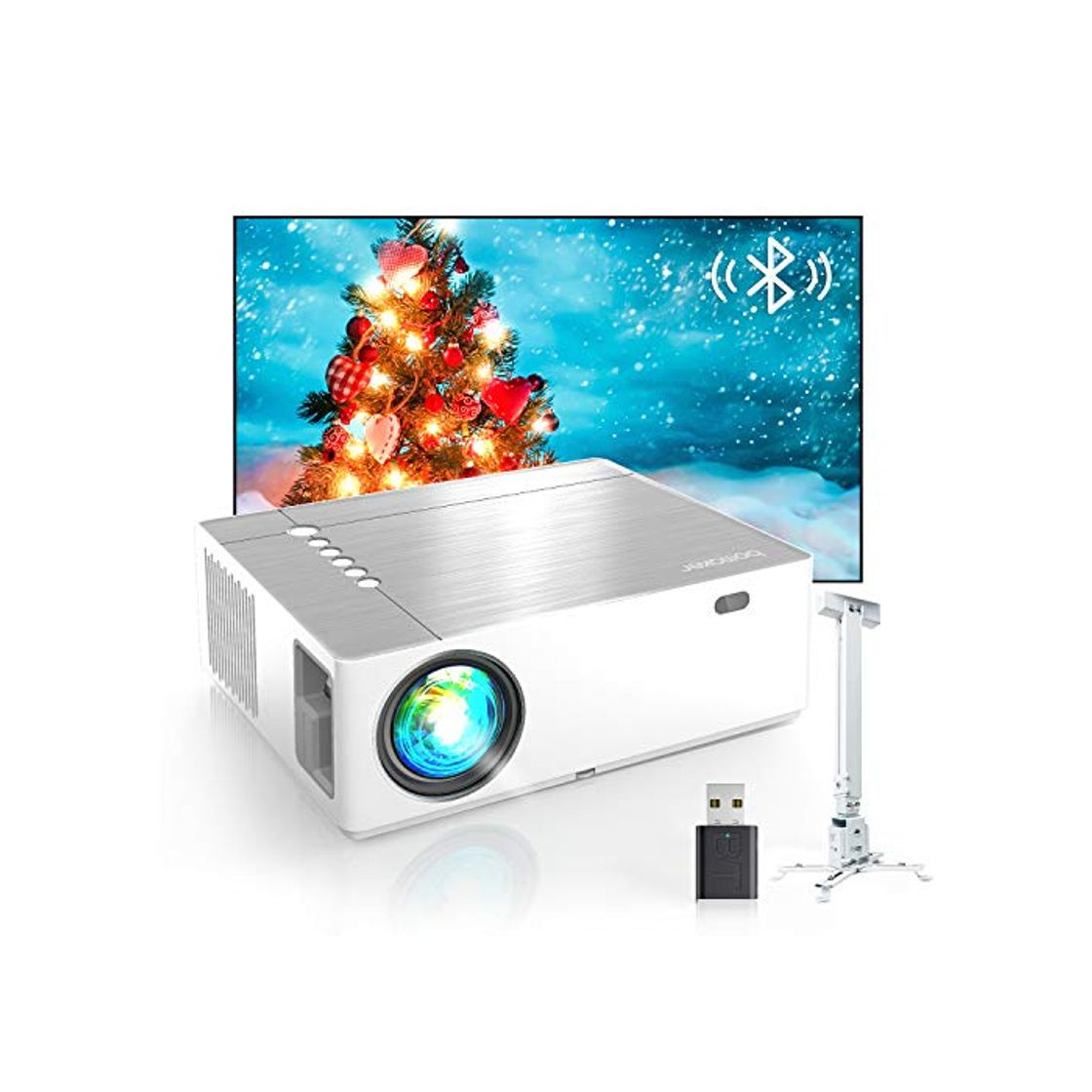 Productos Proyector Full HD 1080p Nativo 6500 Lúmenes BOMAKER, 4D Corrección Digital de