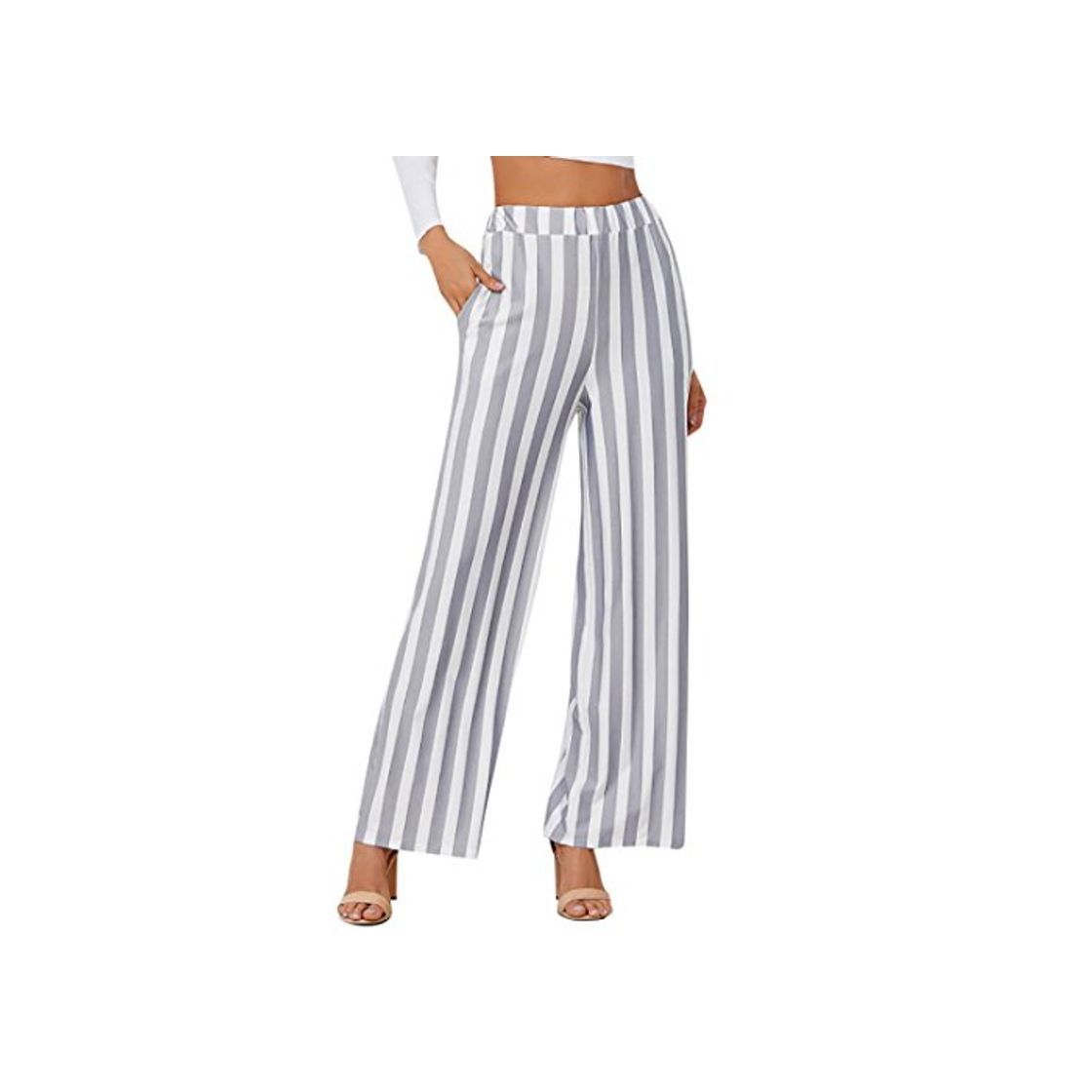 Social PAOLIAN Pantalones de Mujer Verano 2018 Casual Pantalones de Vestir Elegante Pantalones