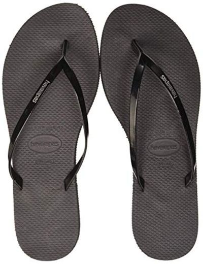 Havaianas You Metallic, Sandalias para Mujer, Negro