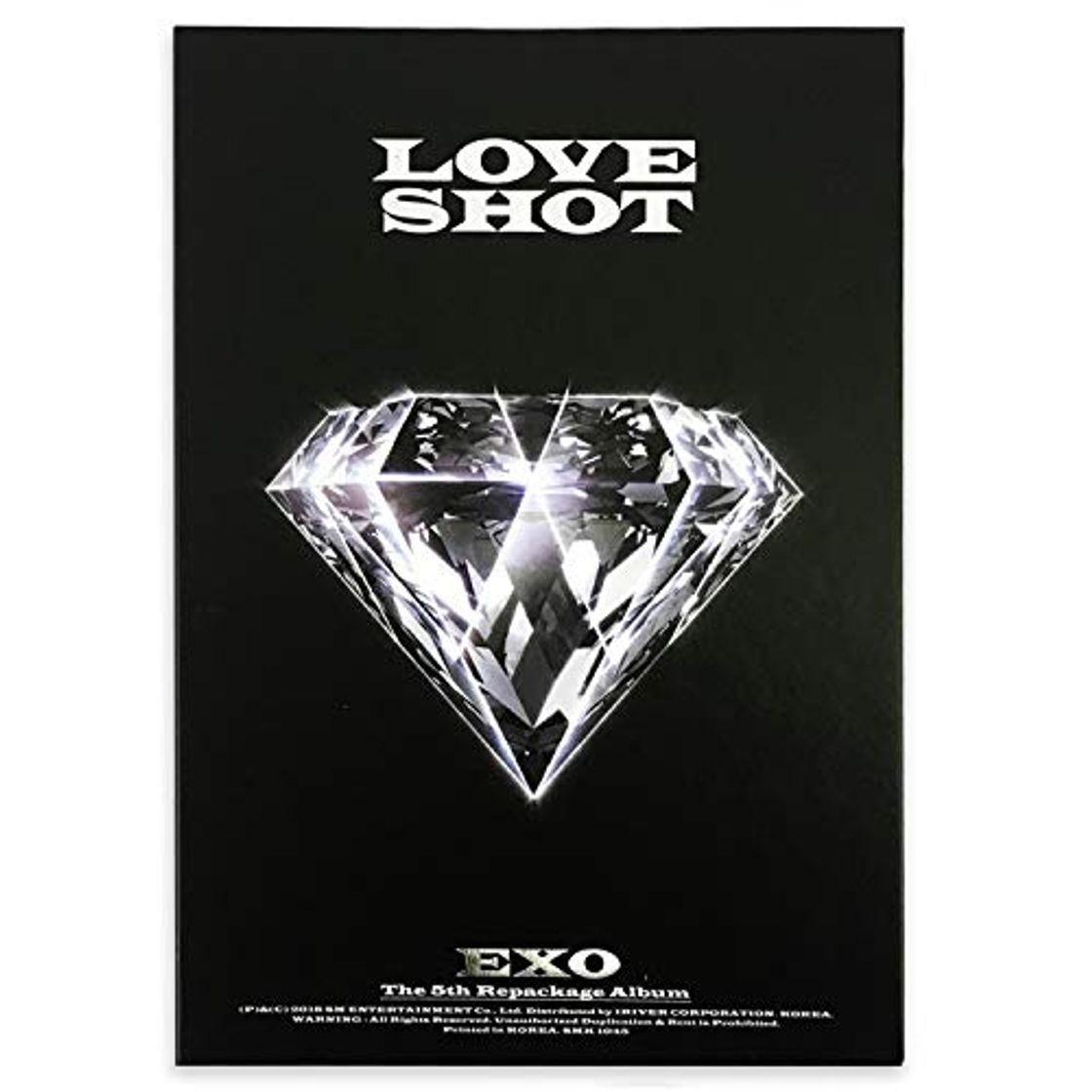 Social EXO 5th Repackage Album - LOVE SHOT [ LOVE ver. ] CD