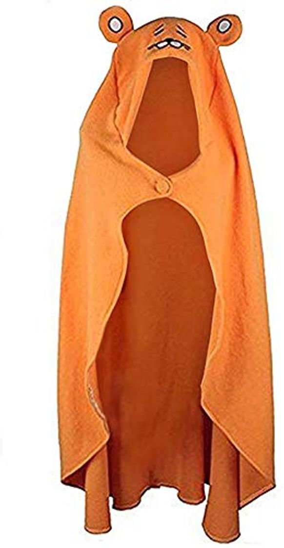 Product Cabo de Capucha Naranja de Halloween Capa de Cosplay de Umaru Chan Colcha de Manta de la Marmota Capa Animal de Carnival 160cm*110cm