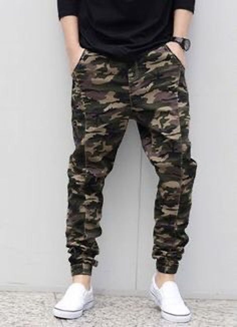 Moda Jogger camuflada